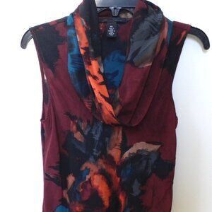 SILK COWEL SHIRT SIZE PS